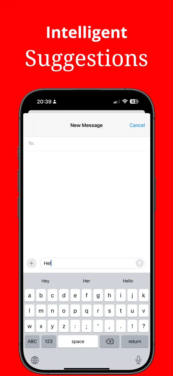 ABCDEF Keyboard Confidentialité garantie feature screenshot